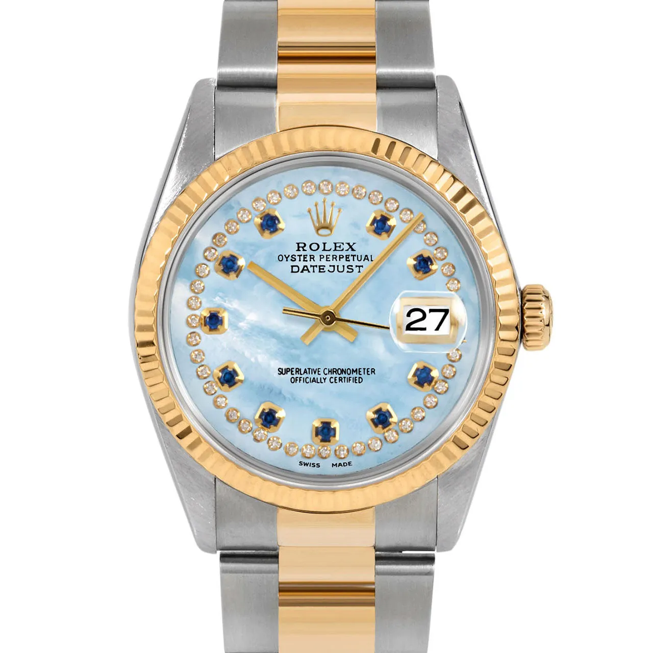 Rolex Datejust 36mm | 16233-LBMOP-STRS-FLT-OYS