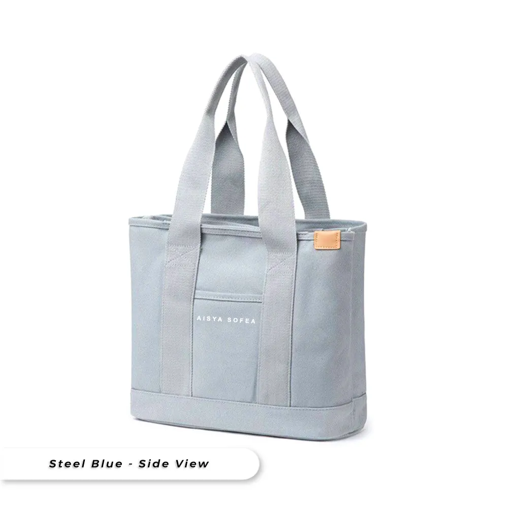 Seqora Canvas Tote Bag