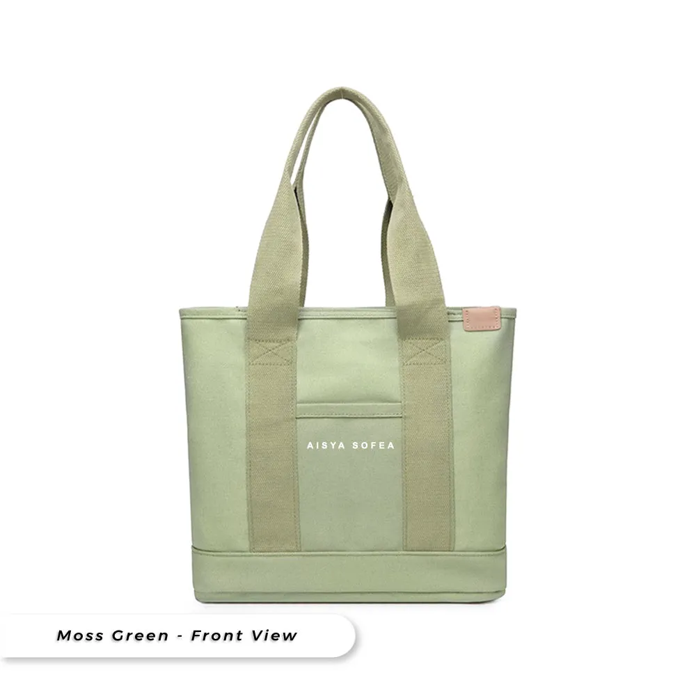 Seqora Canvas Tote Bag