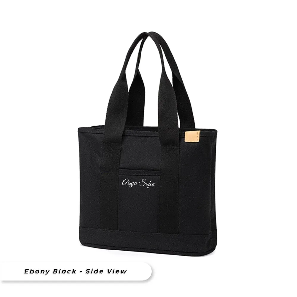 Seqora Canvas Tote Bag