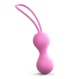 Silicone Pink Kegal Balls with String for Her