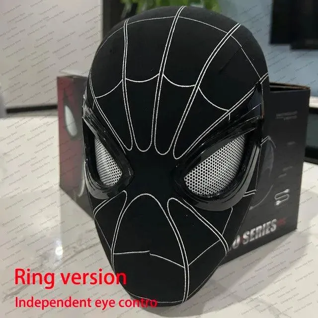 SpiderVision Luxe Mask: Spider-Man Mask with Moving Eyes