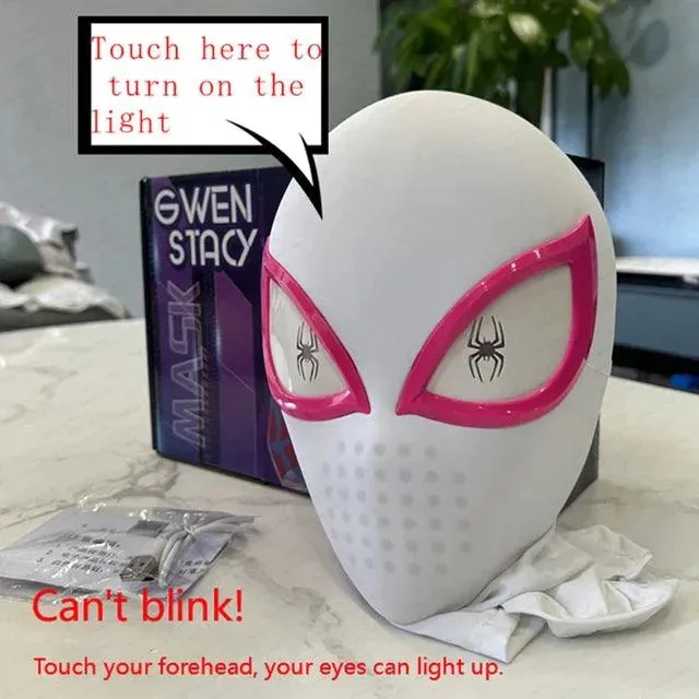 SpiderVision Luxe Mask: Spider-Man Mask with Moving Eyes