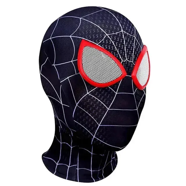 SpiderVision Luxe Mask: Spider-Man Mask with Moving Eyes