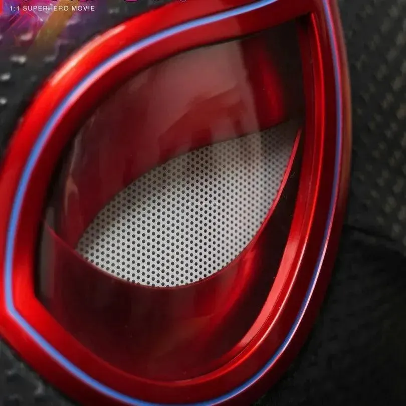 SpiderVision Luxe Mask: Spider-Man Mask with Moving Eyes