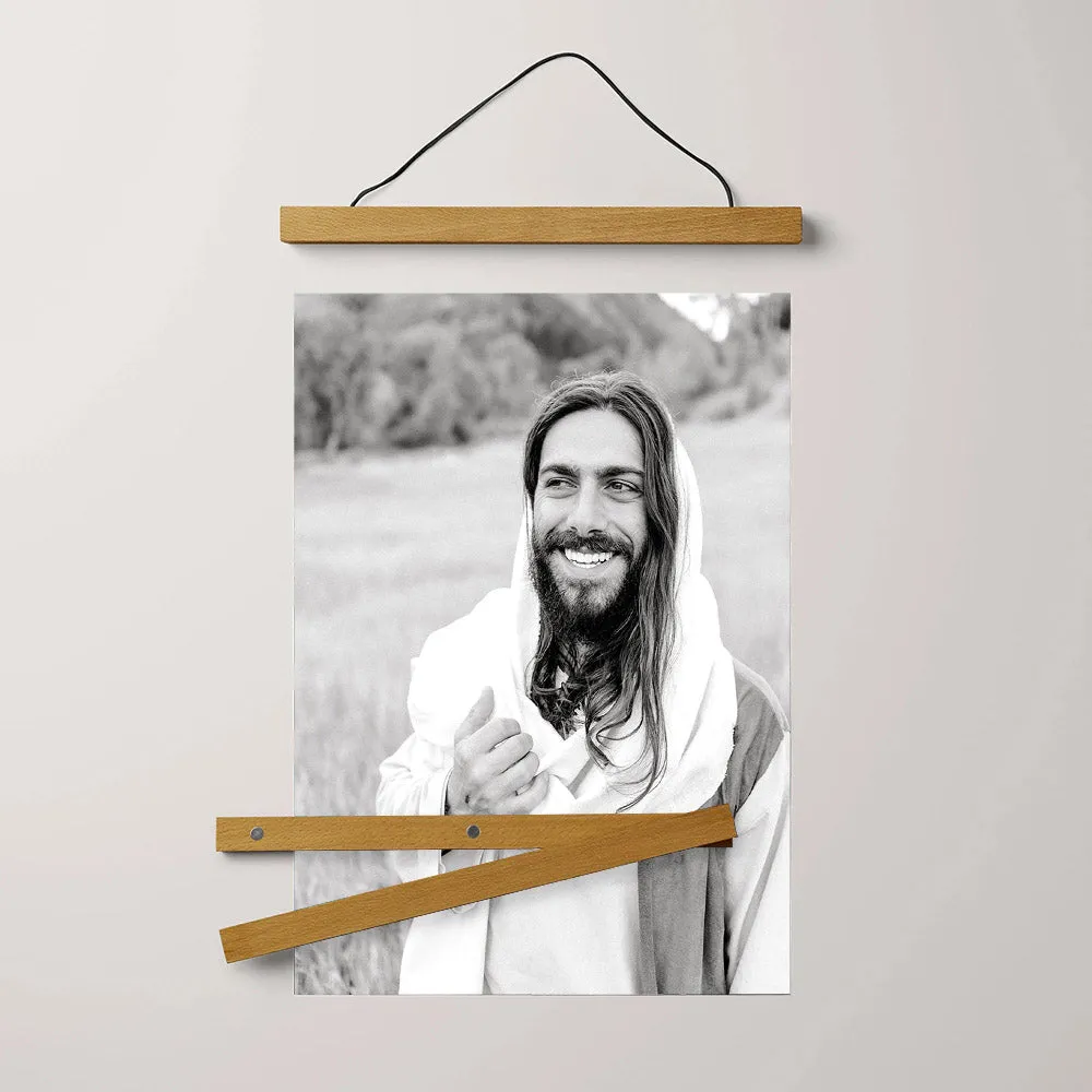 Stay Hanging Canvas Wall Art - Jesus Picture - Jesus Portrait Canvas - Religious Canvas