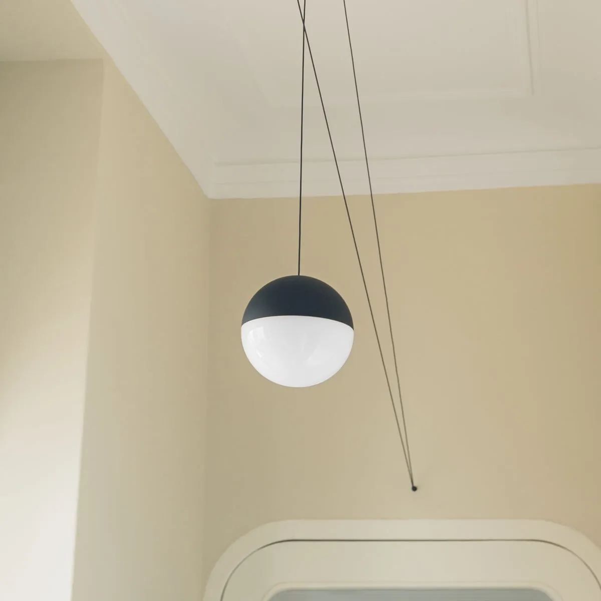 String Light Sphere Pendant Light