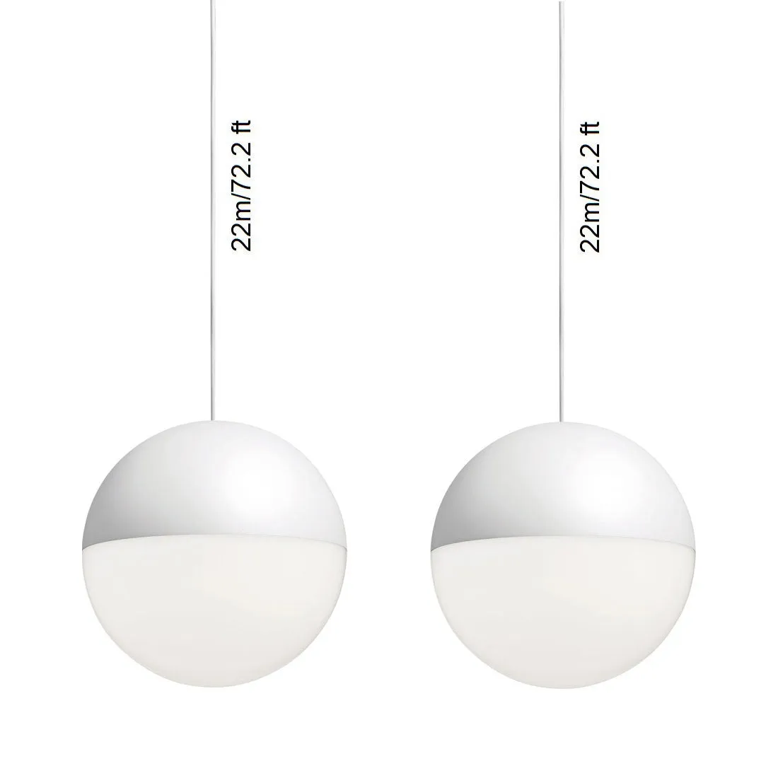 String Light Sphere Pendant Light