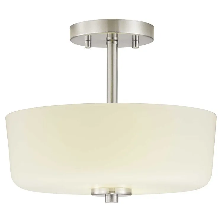 Tobin Two-Light Convertible Semi-Flush Mount Ceiling Fixture/Pendant