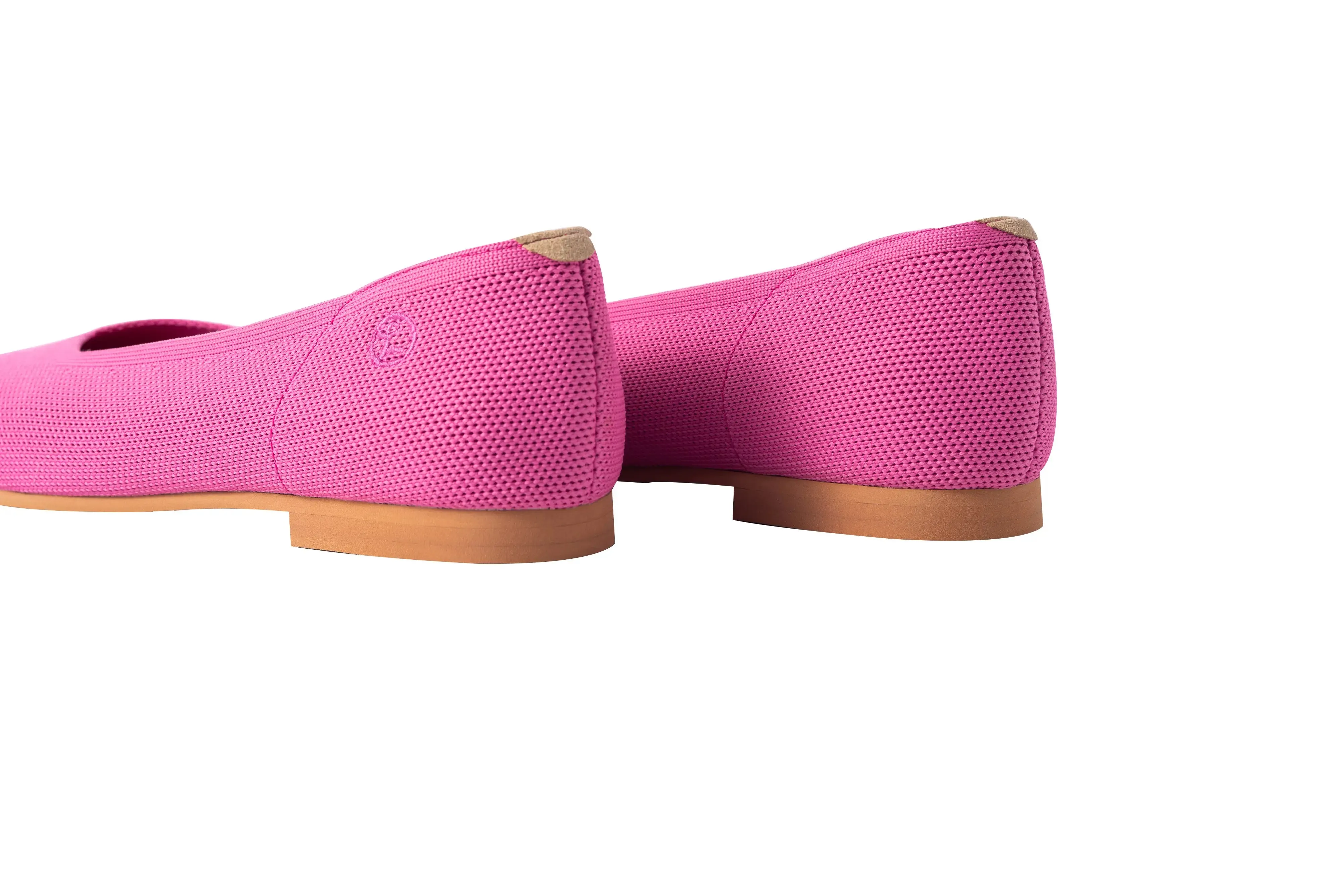 Una Flats | Square-Toe V-Cut