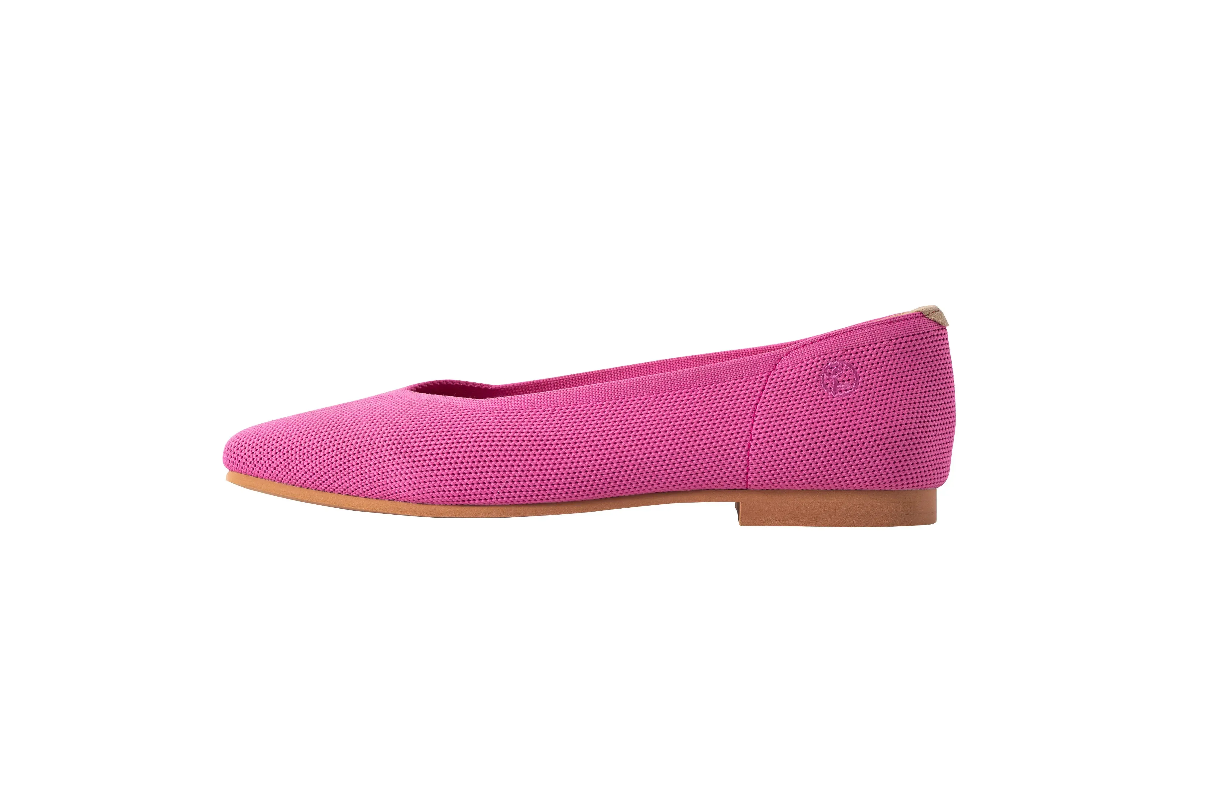 Una Flats | Square-Toe V-Cut