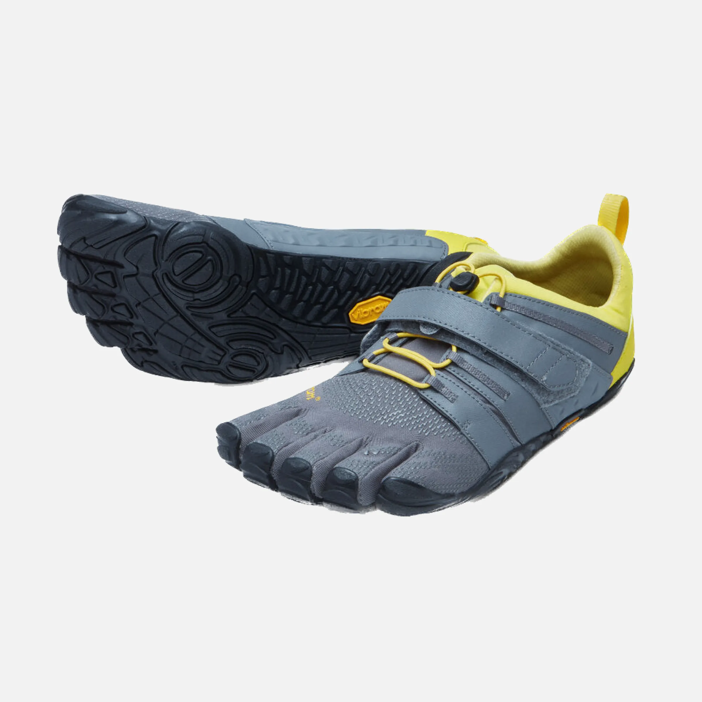 Vibram V-Train 2.0 Mens Gym Shoes -Grey/Lime/Black