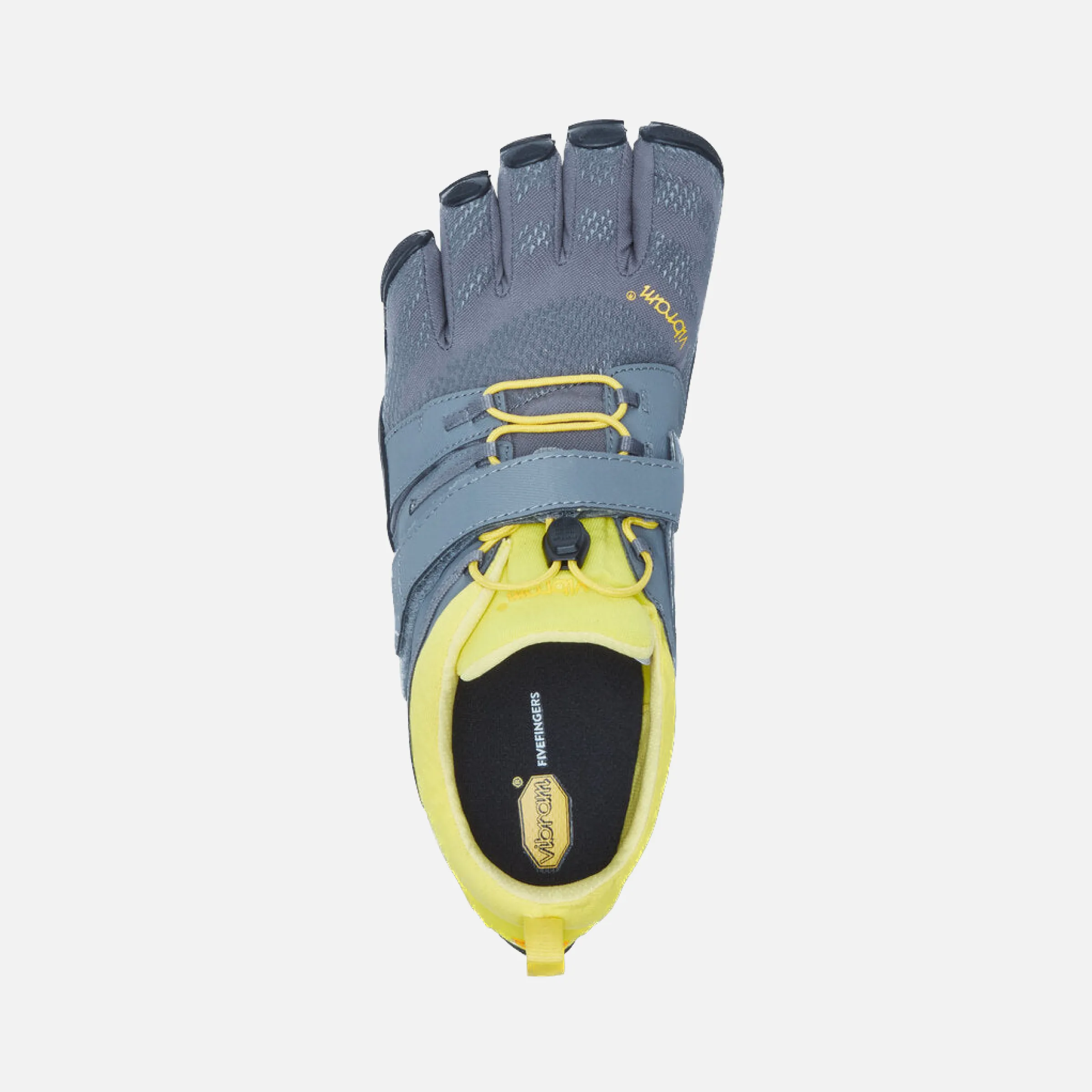 Vibram V-Train 2.0 Womens Gym Shoes -Grey/Lime/Black