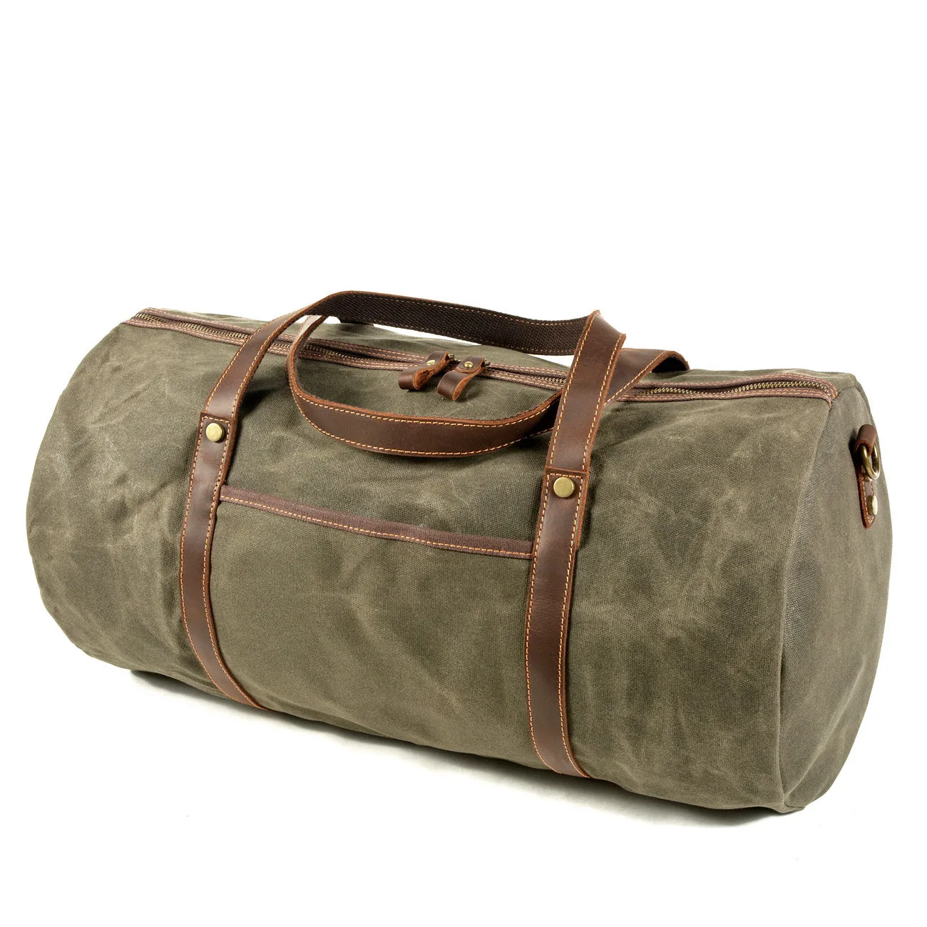 Vintage Foldable Large Storage Canvas Outdoor Duffle Bags 9824