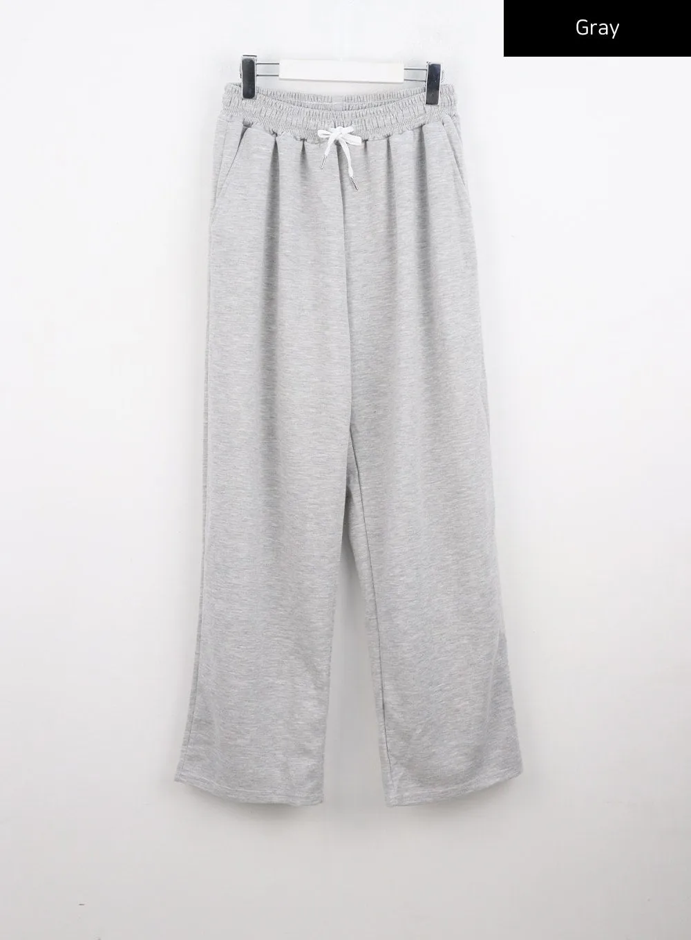 Wide Fit Banded Sweat Pants CO330