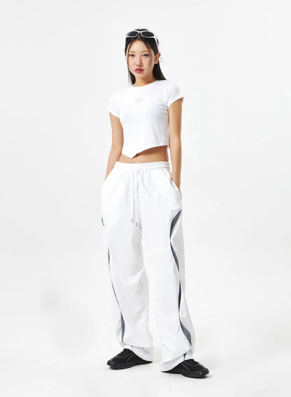 Wide Track Pants Unisex CA317