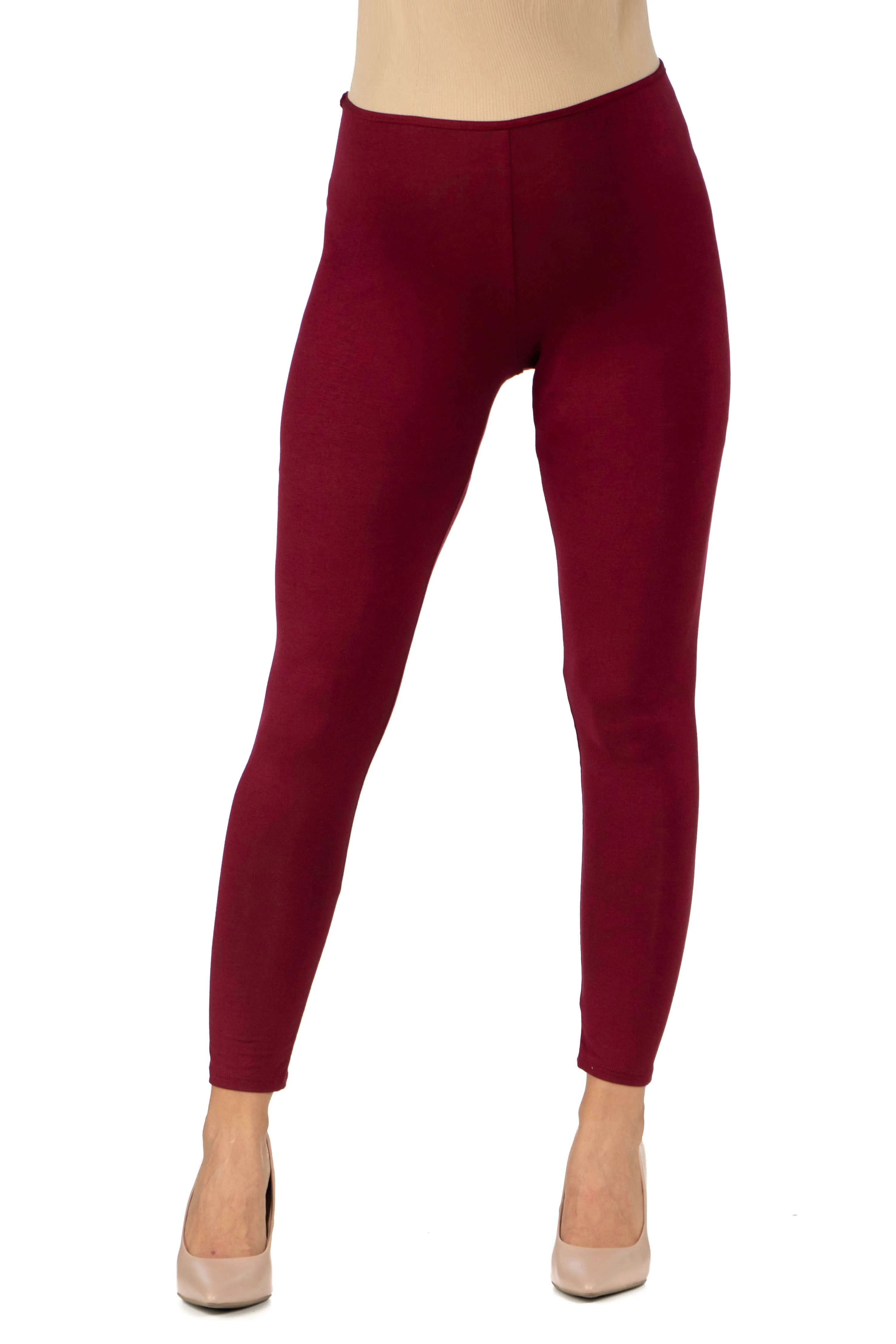 Womens Stretch Ankle Length Maternity Leggings