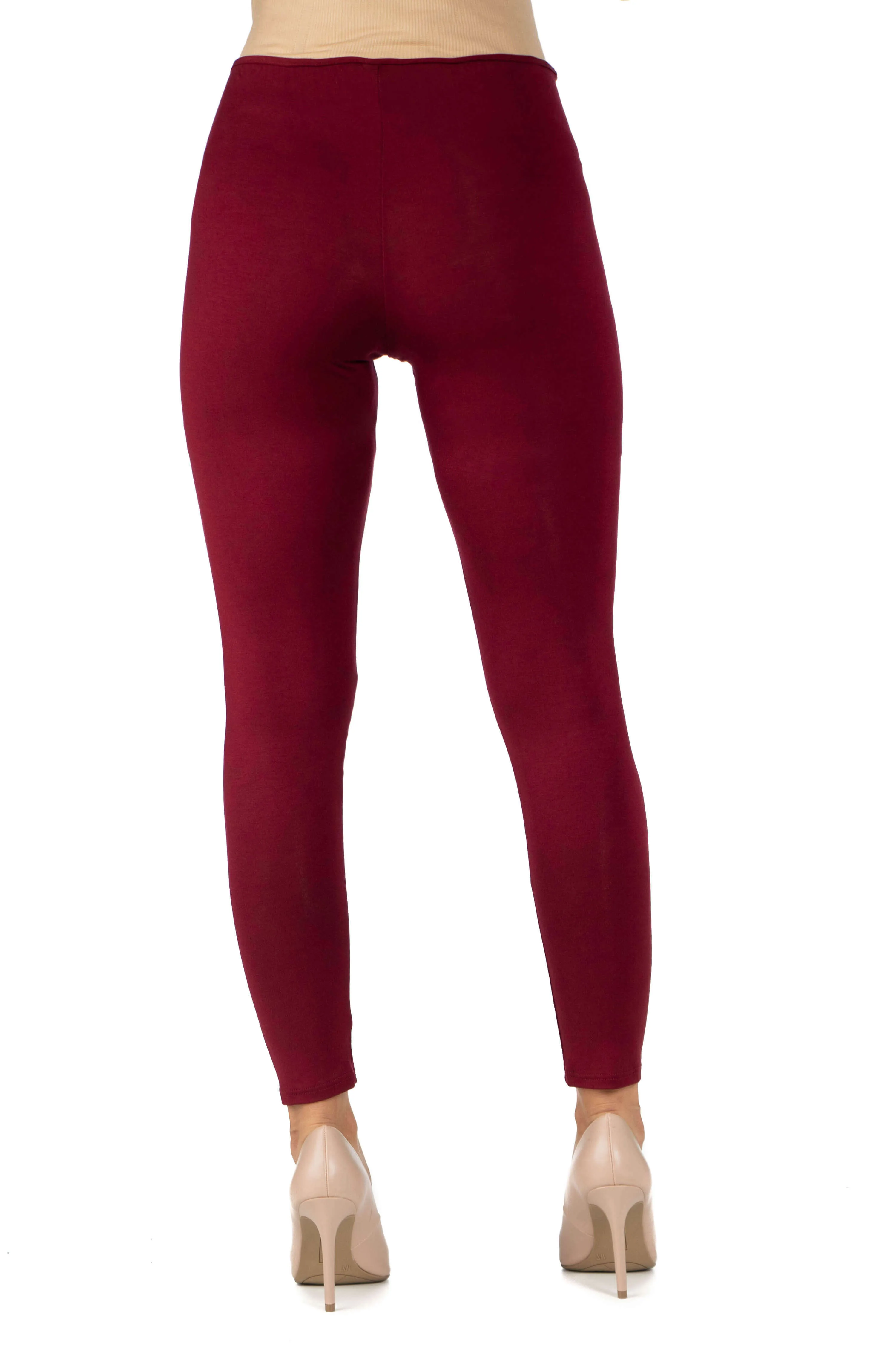 Womens Stretch Ankle Length Maternity Leggings